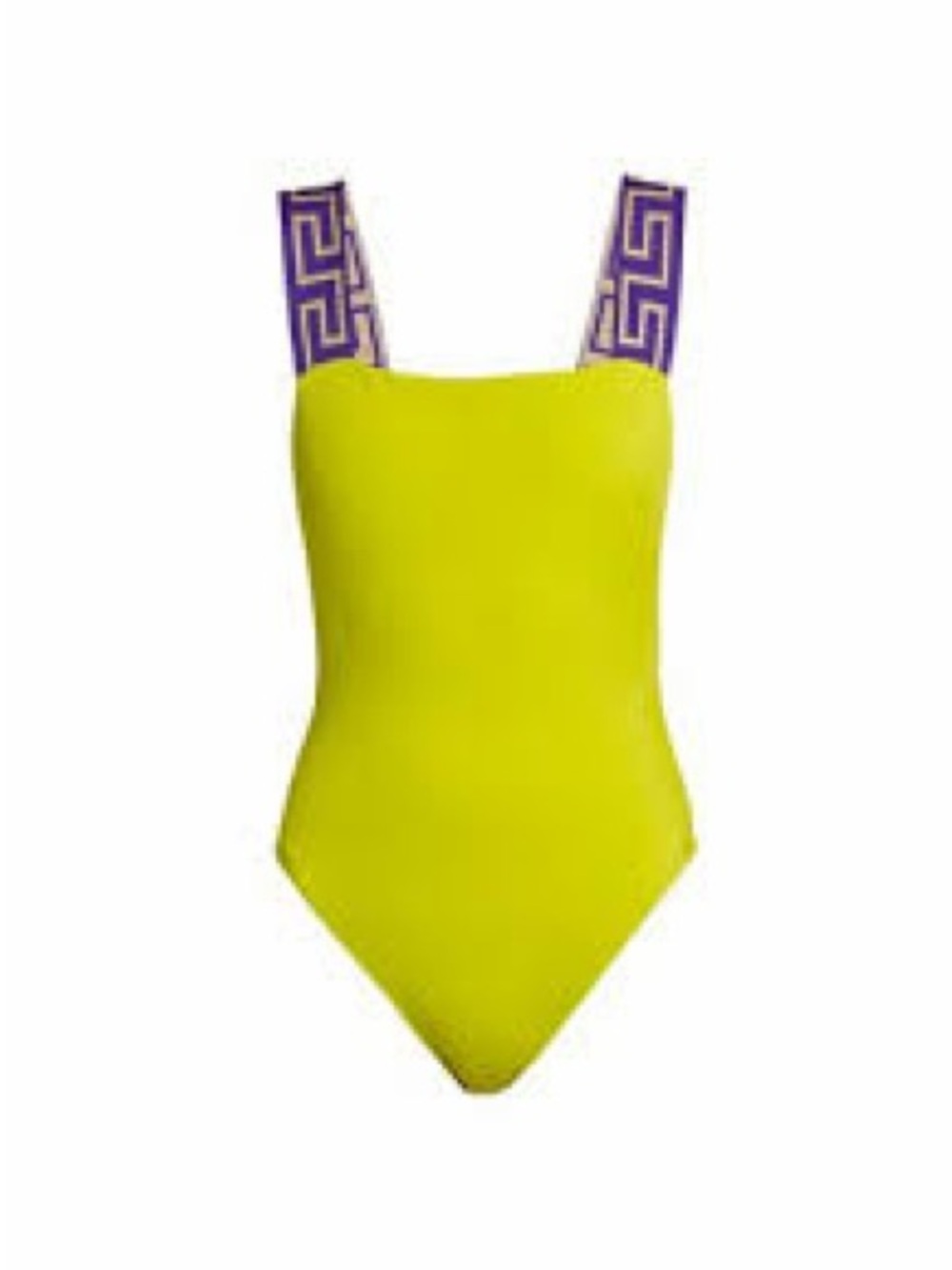 Versace Greca Border one piece swimsuit